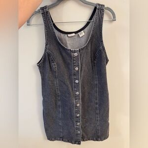 Levi's Black Denim Dress